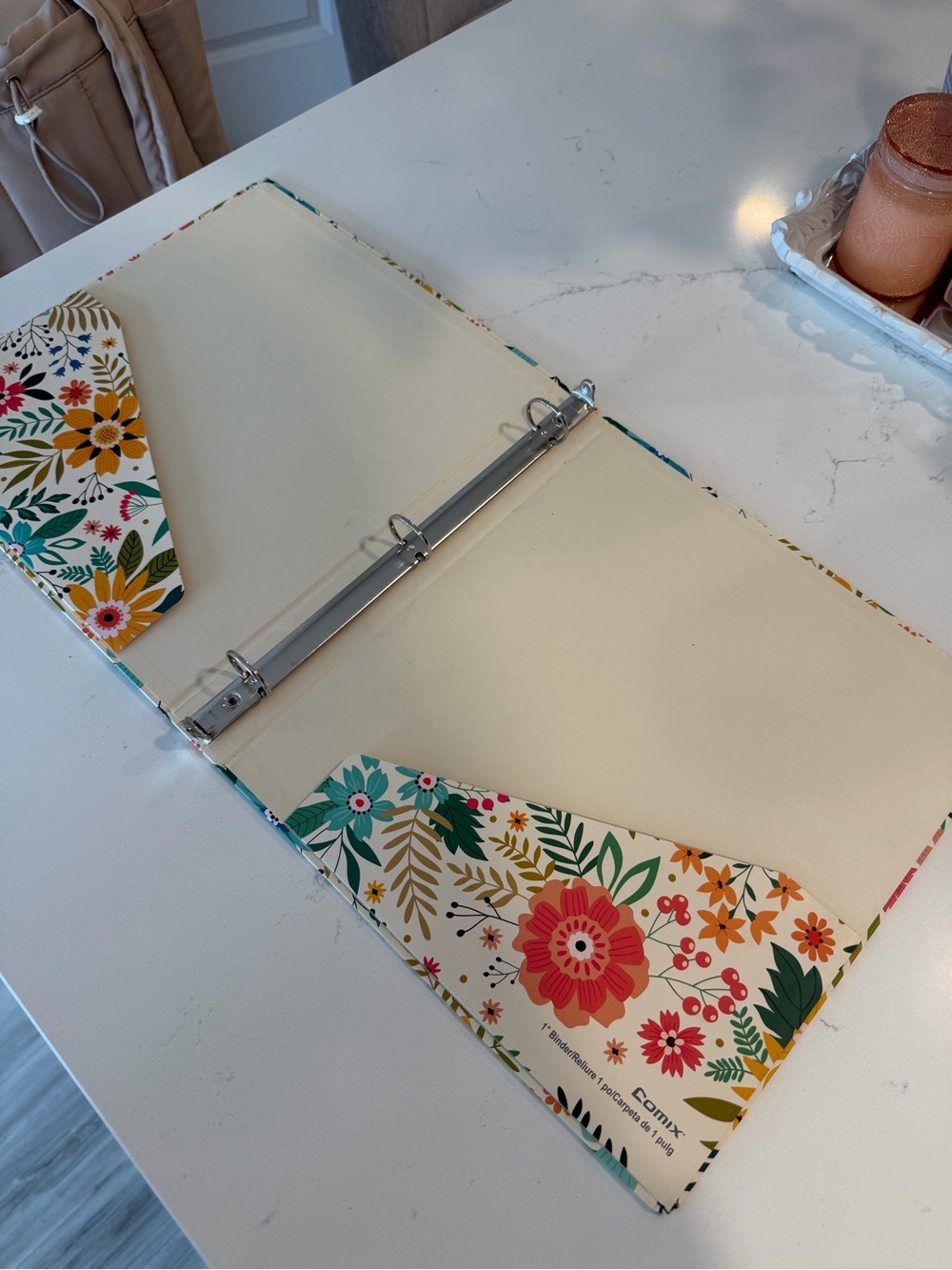 Floral Pattern Binders 2 Pack - Picture 3 of 4